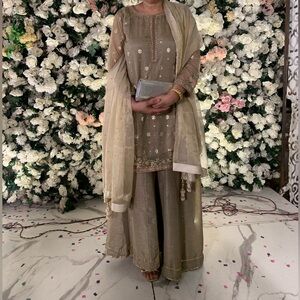 Pakistani Palazzo 3pc Suit